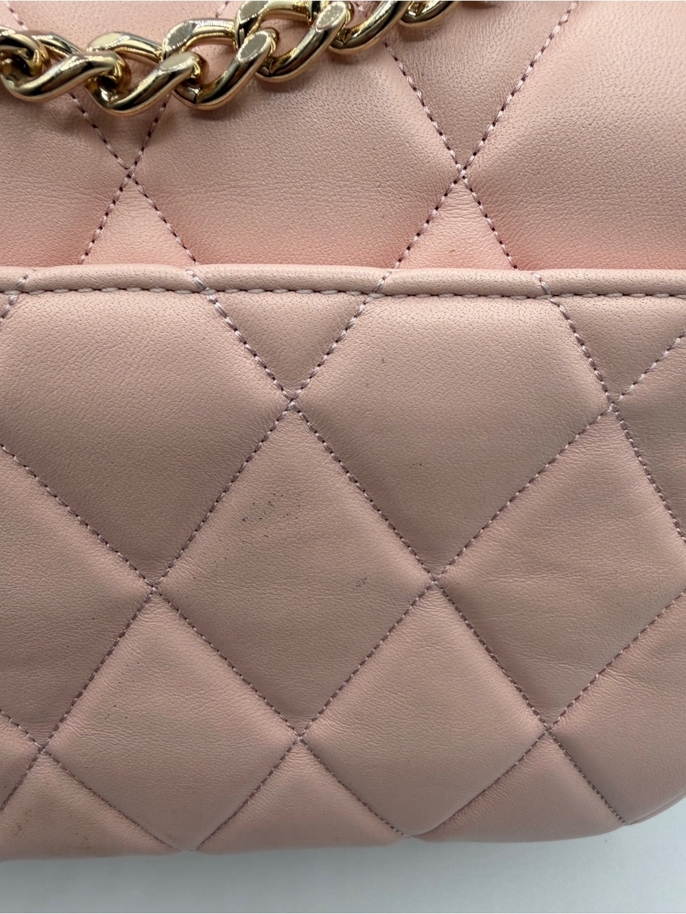 Kate Spade Blush Pink Quilted Chain Crossbody Bag - Picture 5 of 13